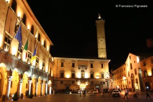 Main piazza in Viterbo. Photo by G. Pignatale